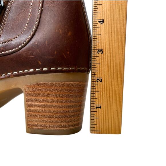 DANSKO Harlene Leather Boot 2.25" Heel Slip-On Women’s Size EU 37 = US 6.5–7 - Picture 16 of 16